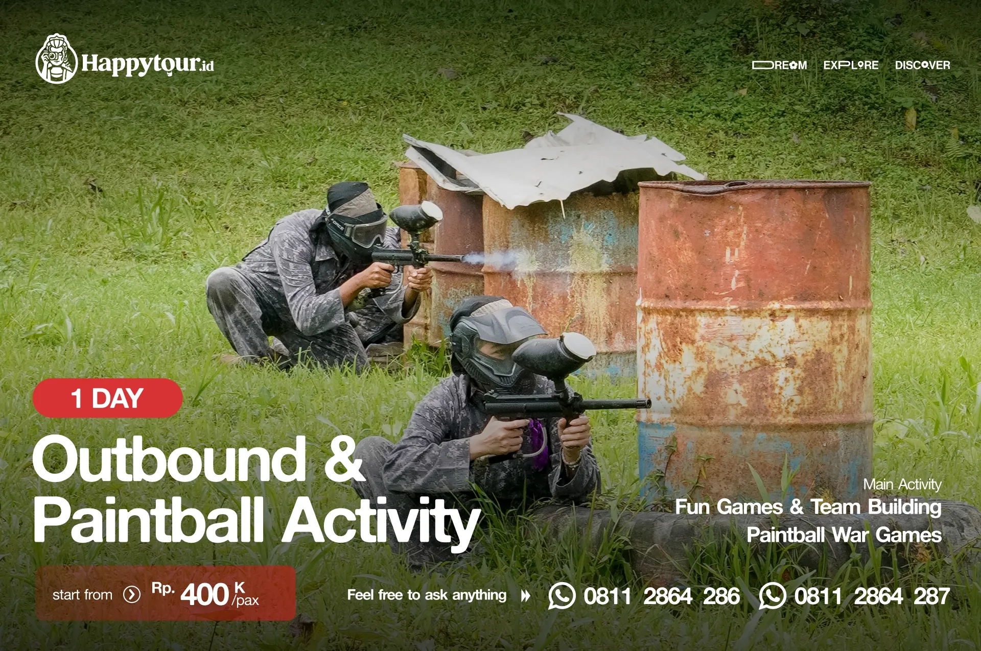 1D Gathering Bogor_3 paket outbound bogor