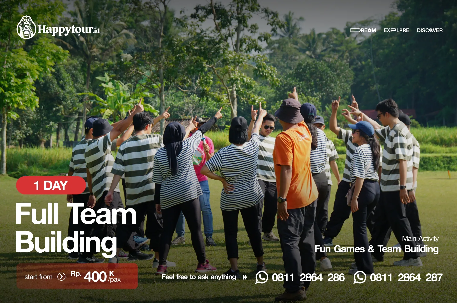 1D Gathering Bogor_4 Paket Team Building Bogor