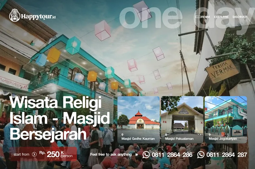 Paket Wisata Ramadhan - Wisata Religi Masjid Bersejarah